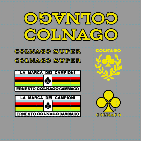 colnago super decals
