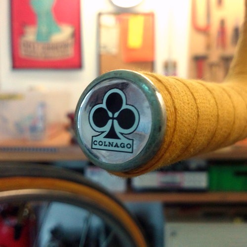 COLNAGO MIRRORED CHROME CLUB LOGO