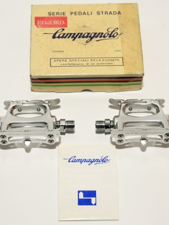 Campagnolo C-Record 1st gen. pista pedal set