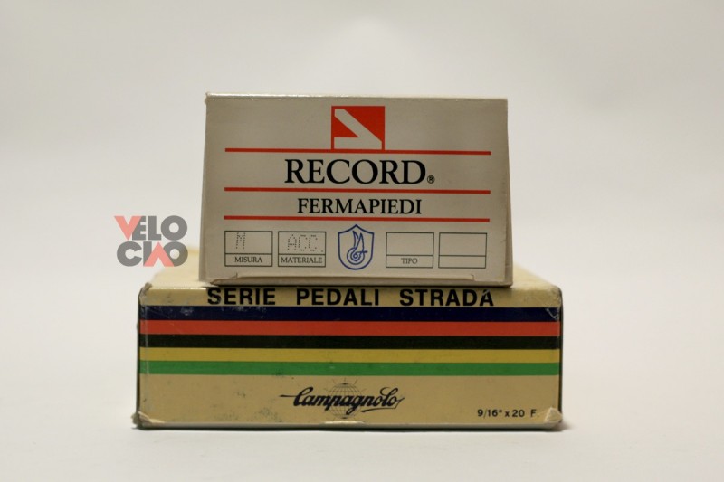 Campagnolo C-Record 1st gen. pista pedal set