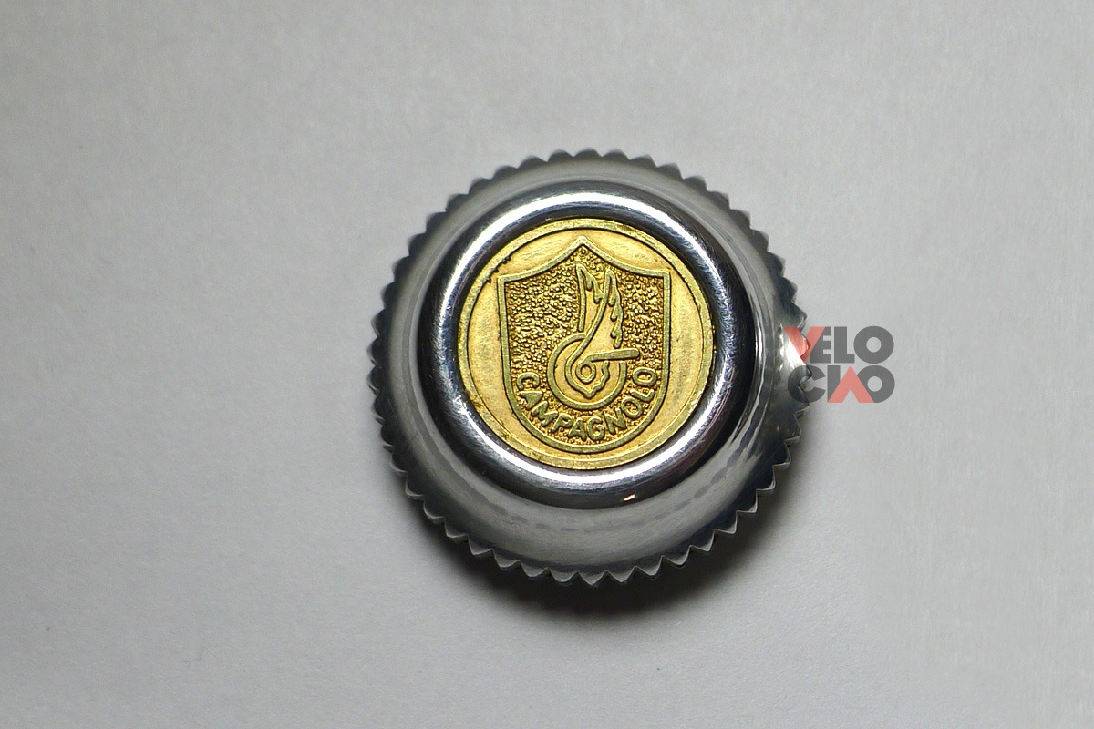 Details about / Dust caps for Vintage campagnolo 50th anniversary pedals plastic chrome silver