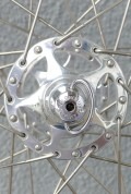 Campagnolo 'C-Record Sheriff Star' wheelset with Mavic 'Open Ceramic' rims, in 'Brügelmann' wheel bags (NOS/NIB)