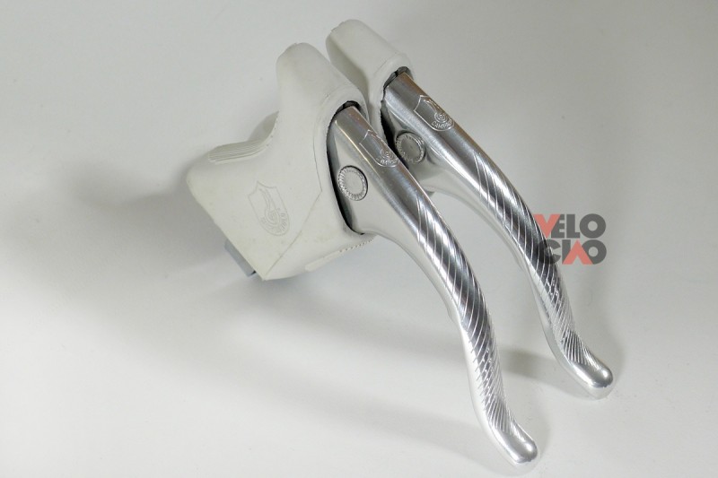 white Campagnolo CRecord Brake Lever Hoods Vintage Cycling Equipment